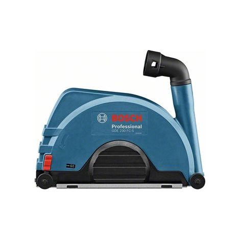 Bosch Professional Caperuza de aspiración, para discos de corte de amoladora 230 mm, montaje con tornillos, Azul Y Negro, Ø 230 mm (1/5)