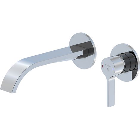 Steinberg 280 - Rubinetto ad incasso per lavabo, montaggio a 2 fori, cromo 280 1814 3 (1/5)
