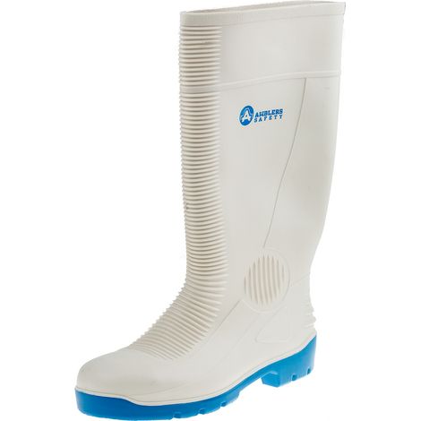 Bottes de sécurité, Mixte, T 42, Blanc, S4 SRA, antistatiques ( Prix pour 1 paire ) (1/5)