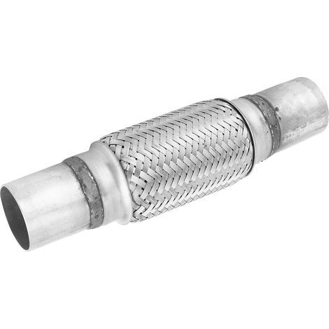 1,75 x 10 Zoll Auspuff-Flexrohr, Edelstahl, gewelltes flexibles Verbindungsrohr, Universalteile (1/5)