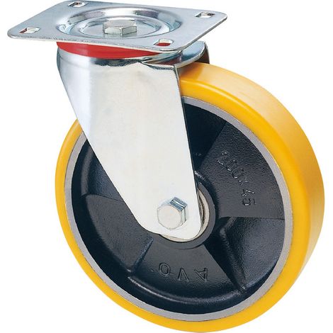 1PZ RUOTA PER CARRELLI ART. 22 ø mm 200 x 40 port. kg 300