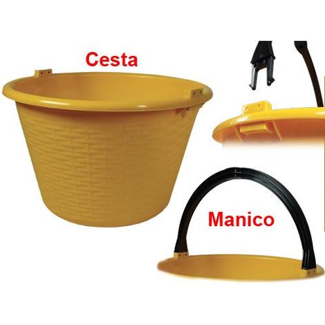 MANICI PLASTICA P/CESTE PESANTI P41001