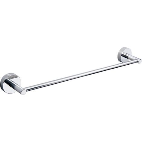 Portasciugamani barra installazione a muro 50cm in acciaio inox lucido  MIRA-C kamalu