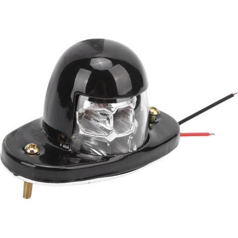 24V license plate light for car, truck, 6 LED waterproof signal light, for trailer or truck. (1/5)