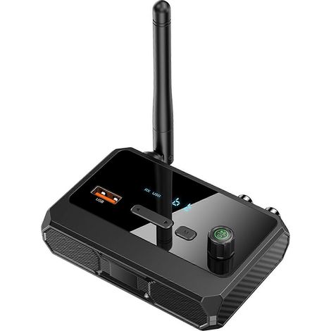 Adaptateur récepteur audio Bluetooth sans fil numérique stéréo pour voiture, maison, TV, etc. - FFY (1/4)