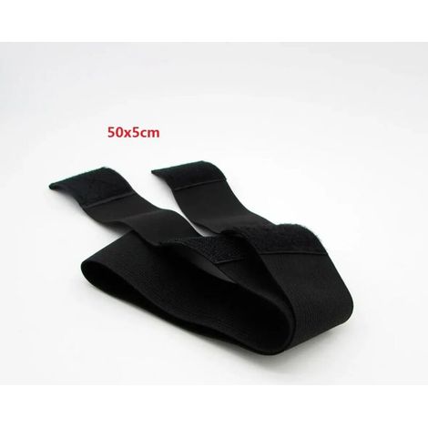 Lot de 3 électrodes conductrices EMS, bandage élastique pour épaule, dos, bras et corps, grande taille et haute élasticité02897-AquaForge