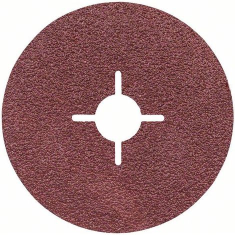 Disque abrasif sur fibres R444 Bosch, Expert for Metal. Pour petites meuleuses angulaires - 2608607250 (1/4)