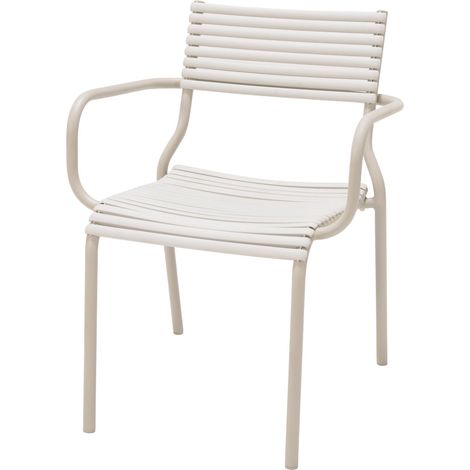 Primaster Gartenstuhl Aluminium Tossa stapelbar coral sand Gartenstuhl