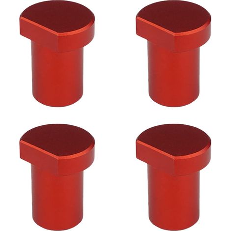 (19 mm) 4 piezas de abrazaderas para mesa de carpintería, topes de acero inoxidable para mesa de carpintería, bancos de trabajo de carpintería para orificios para perros, para fijar piezas de trabajo