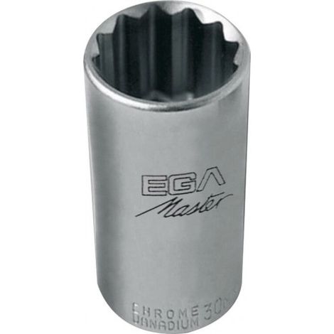 LLAVE DE VASO 1/2" - 20 MM SERIE LARGA (12 CANTOS) - EGA MASTER