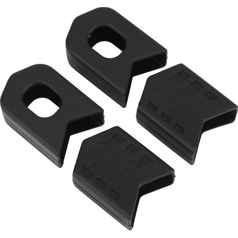 2 Paires de Protège-Pédalier en Silicone pour Vélo de Route Accessoire Noir (1/5)