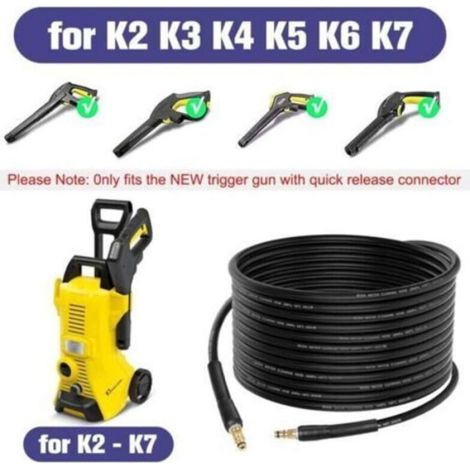 Tuyau rallonge 8m nettoyeur haute pression Karcher K2-K7 (1/3)