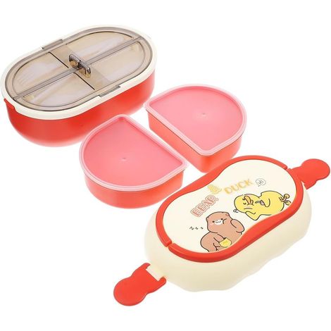 Boîte à bento portable en ABS étanche, facile transporter pour (1/5)