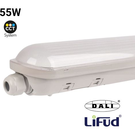 Pantalla Estanca LED Lineal Enlazable- Regulable DALI - CCT -