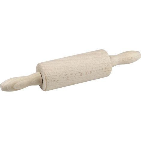 Zenker mini Teigrolle Holz 24cm Nudelholz Teigroller Teigausroller