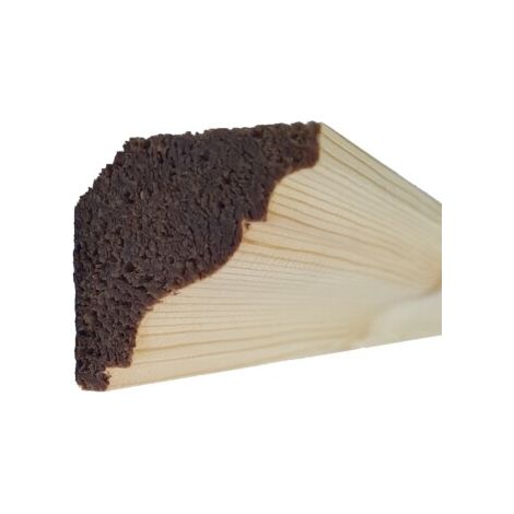 Cimasa cornice per mobili e cucine in legno massello grezza mm 34 x 34 o 44 x 44 dimensione disponibile: mm 34x34x3000 art 114