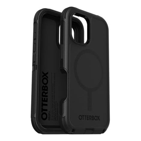OtterBox Defender Series für MagSafe für iPhone 16, Schwarz