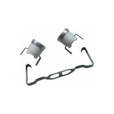 Kit 2 thermostat resistance pour seche linge Whirlpool 481225928681