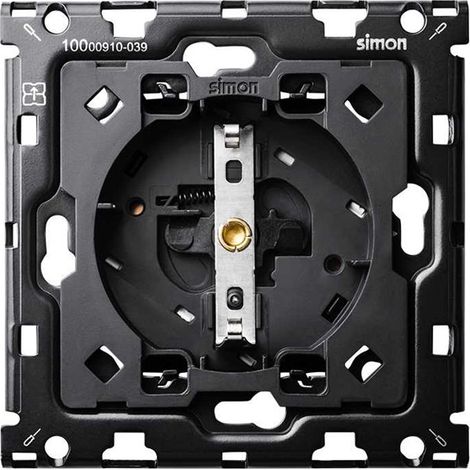 Kit back 1 elemento 1 base de enchufe Simon 100 10010105-039 (1/2)