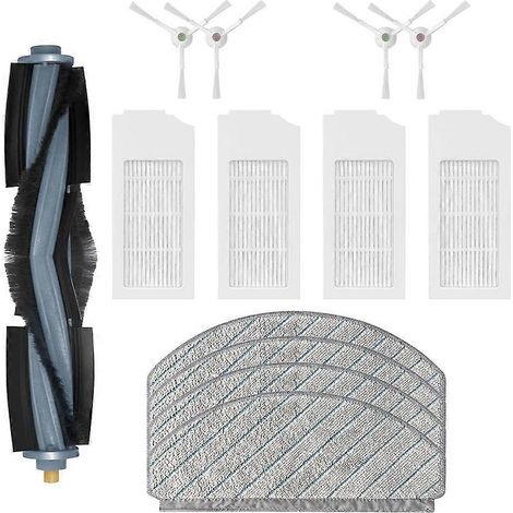 Filtre deEBOT T10 PLUS Robot Aspirateur Accessoires HEPA Filtre Serpillière Rag de remplacement (1/5)