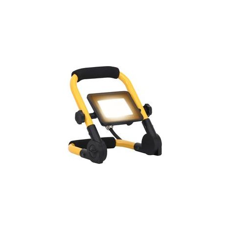 Faretto LED con maniglia, 20W, luce bianca calda - Crezuo