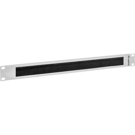 Pannello spazzolato per rack 1U da 19", grigio Lanberg AK-1101-S