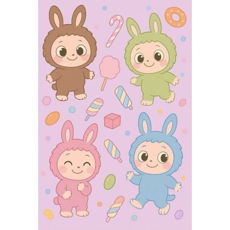 Couverture pour enfant 100 x 140 cm Labubu BLANKET