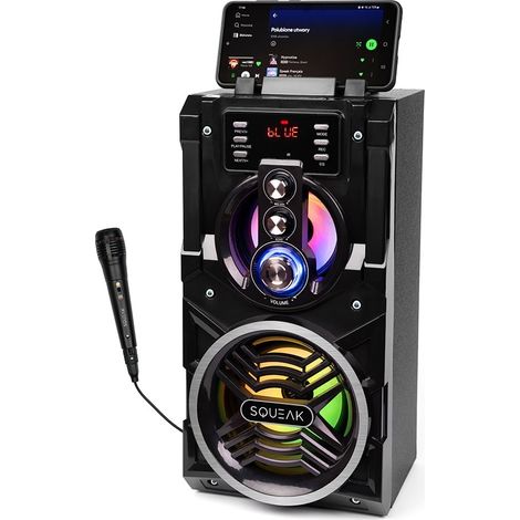 Altavoz Bluetooth Portátil SQ1000 Negro 20 W