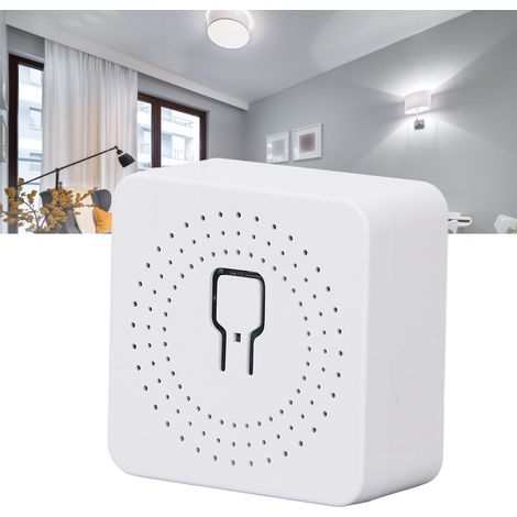 Der Tuya WLAN-Smart-Schalter ist mit Google Home und Alexa kompatibel. Mini-Leistungsschalter AC 100–240 V. (1/5)