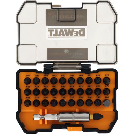 DEWALT McLaren FLEXTORQ DT70901T-QZ Bit-Set (1/4)