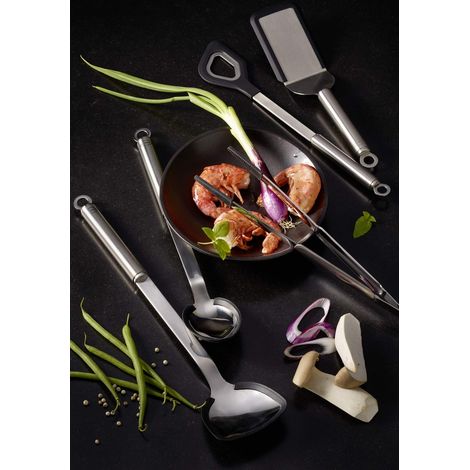 Rösle Spitzzange Silikon Pinza da Cucina, Acciaio Inox 18/10 (1/4)