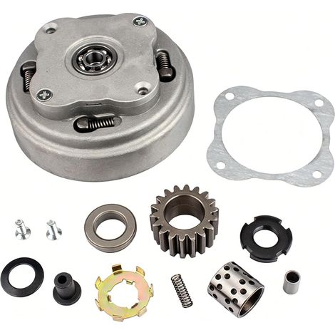 Kit D'embrayage Manuel 17 Dents, Ensemble D'embrayage pour Moto Tout-terrain, avec Ressort, Joint, Roulement, Douille, Boulon, pour Moteur (1/5)