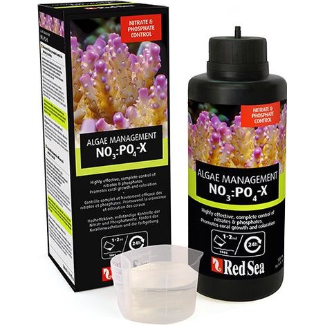 Red Sea NO3:PO4-X, preparación de 100 ml para la reducción de nitratos y fosfatos.
