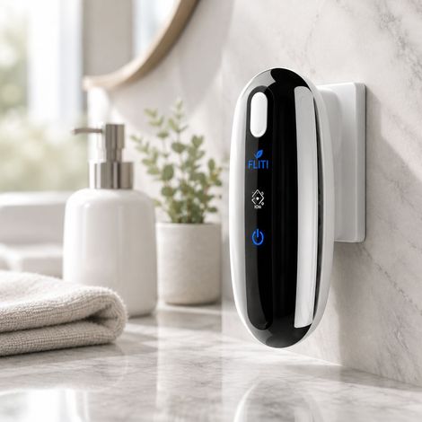 FLITI Air Purifier Ionizer, Plug-in Air Purifier, Home Air Ionizer for Bedroom and Bathroom, Eliminates Odors (1/5)