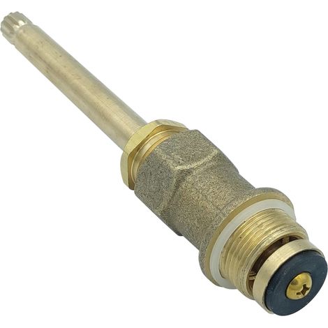 Cold and hot bronze shower head replacement kit for PP shower faucets - 14.7 cm high, 3 cm wide, 3 cm long (1/4)