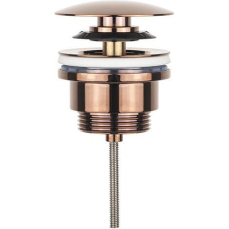 BONDE DE LAVABO UNIVERSEL CLIC-CLAC REA GOLD--or roseB (1/3)