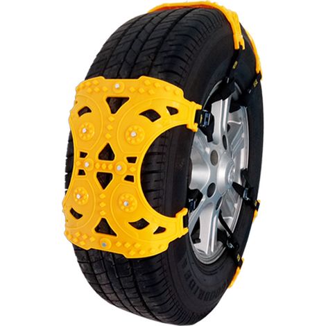 Hochwertige TPU-Schneeketten, für Reifenbreiten von 175–275 mm, 6 Stück Universal-Auto-Schneeketten für die meisten Autos, SUVs und Lastwagen (1/5)