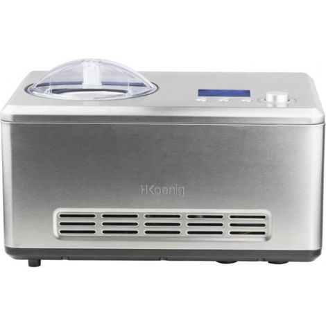 Machine a Glace - Sorbetiere Turbine a glaces HKoeNIG - HF320 - Capacité 2L - Préparation rapide: 30 a 50min - 180W