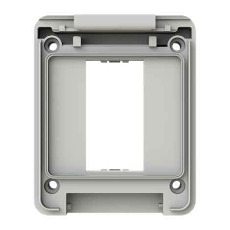 Contenitore ip55 1 posto 2 moduli abb 2csk2155ch (1/3)
