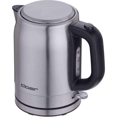Bollitore elettrico Cloer 4519 argento 2200 watt 1 litro