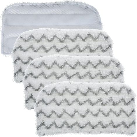 Convient aux balais vapeur Shark S1000, S1000A, S1000C, S1000WM et S1001C, tampons de rechange lavables en microfibre. (1/5)
