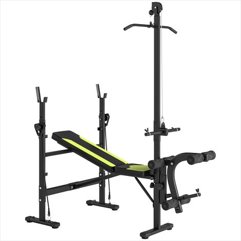 Vélo d'appartement Appareil de musculation complet avec banc (1/5)