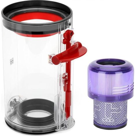 Pièces Détachées Pour Dyson V11 V15 Sv14 Sv15 Sv22, Contient Un Filtre Hepa, Pour Dyson Accessoires Aspirateur, Collecteur (1/5)