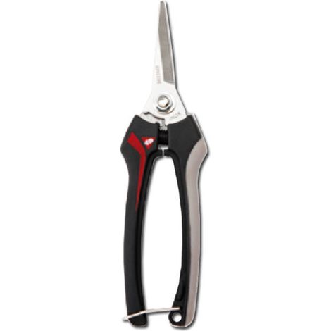 Bellota 3623 Sammelschere 185 mm längliche gerade Klinge aus rostfreiem Stahl