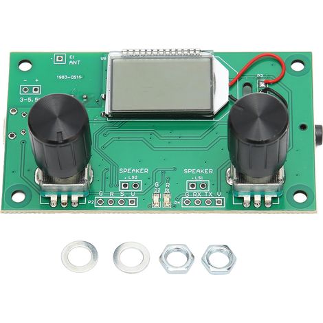 Module récepteur FM avec sortie stéréo à fréquence réglable, récepteur de diffusion audio sans fil pour campus (1/5)