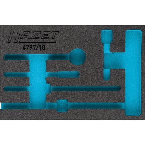 Hazet 2-Komponenten Weichschaumeinlage 163-326L, (LxB) 172 x 114 mm (1/3)