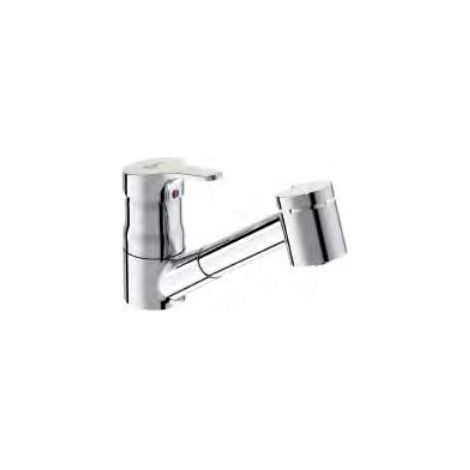 Ideal Standard PREMIO Küchenarmatur mit herausziehbarer Handbrause chrom Niederdruck B 0847 AA (1/2)