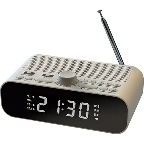 Radio Réveil - Réveil Numérique avec Radio et Horloge Digitale (1/5)