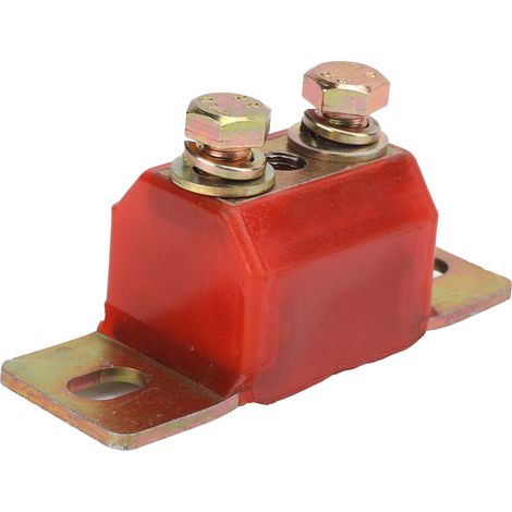 Polyurethan-Getriebehalterung, 1- oder 2-Loch-Ausführung, Ersatzteil für Chevrolet 1958–2001, rot (1/5)