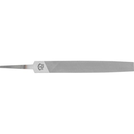 PFERD TOOLS Werkstattfeile Flachspitz 100mm Hieb 3 für Feinbearbeitung, Schlichten 10 Stk
